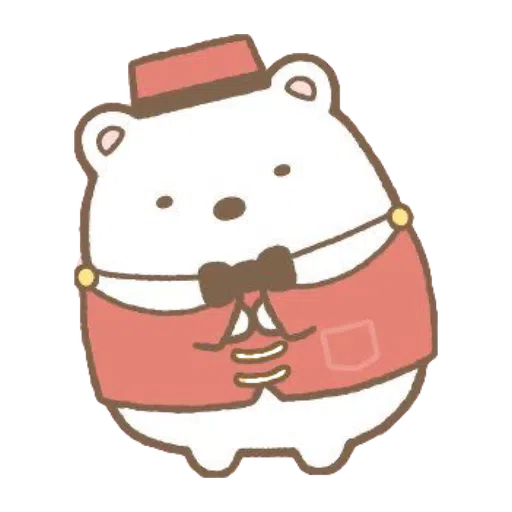 角落生物的- 白熊 - Sticker 15