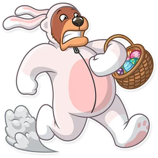 Easter Bear - Sticker 15