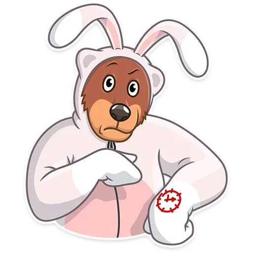 Easter Bear - Sticker 28