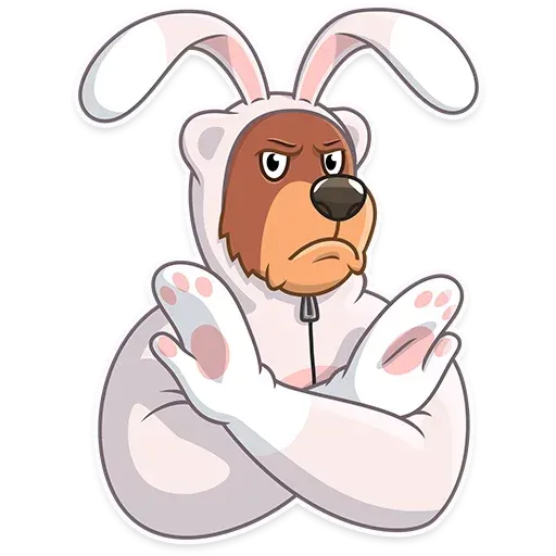 Easter Bear - Sticker 25