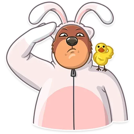 Easter Bear - Sticker 14