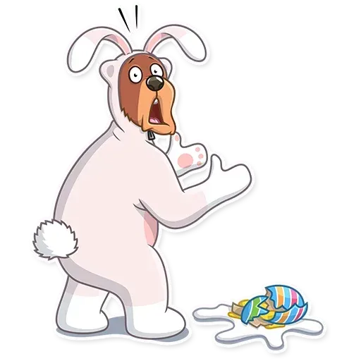 Easter Bear - Sticker 10