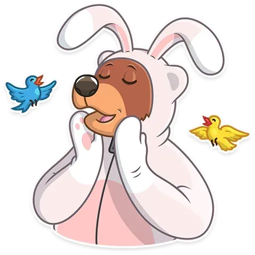 Easter Bear - Sticker 17