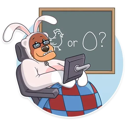 Easter Bear - Sticker 26