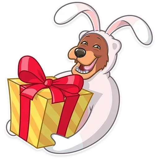 Easter Bear - Sticker 23