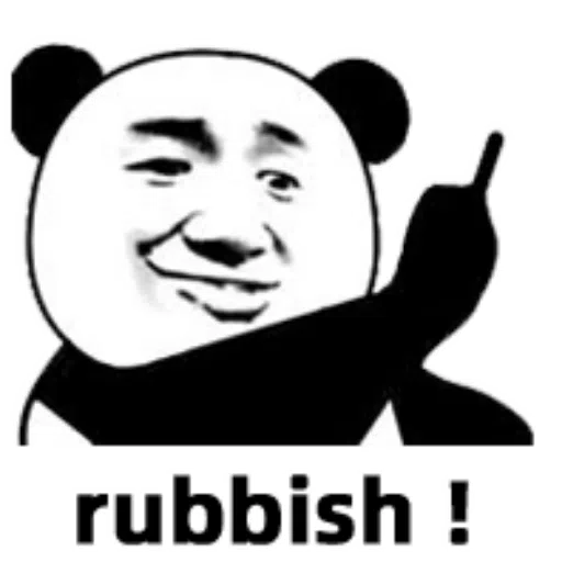 Scolding Panda - Sticker 16