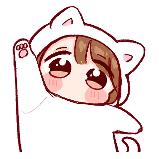 Cute Couple Girl - Sticker 10