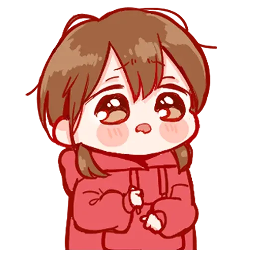 Cute Couple Girl - Sticker 30