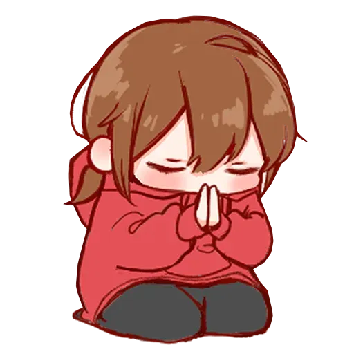 Cute Couple Girl - Sticker 28