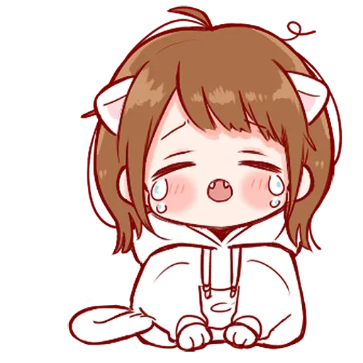 Cute Couple Girl - Sticker 25