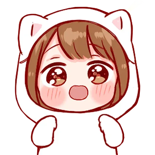 Cute Couple Girl - Sticker 11