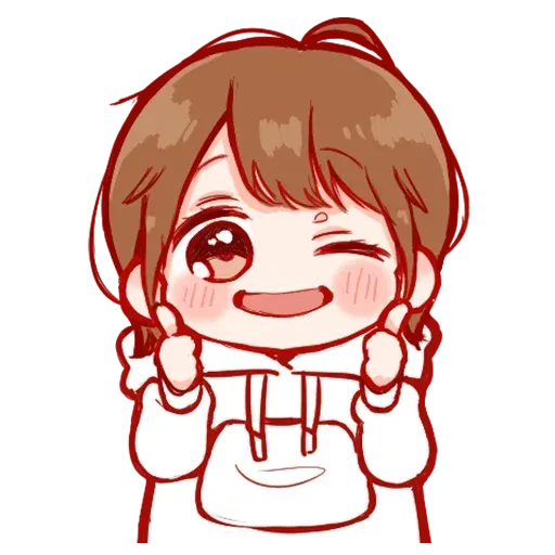 Cute Couple Girl - Sticker 23