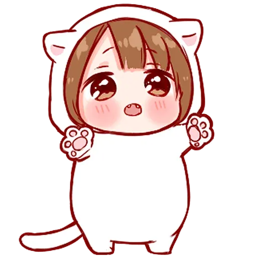 Cute Couple Girl - Sticker 13