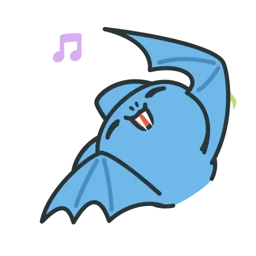 Fang the Bat - Sticker 25