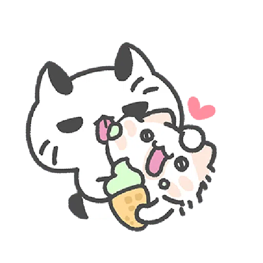 Akunya&Maonya.lovey-dovey date - Sticker 12