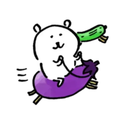 對自己吐槽的白熊 夏日篇 - Sticker 24