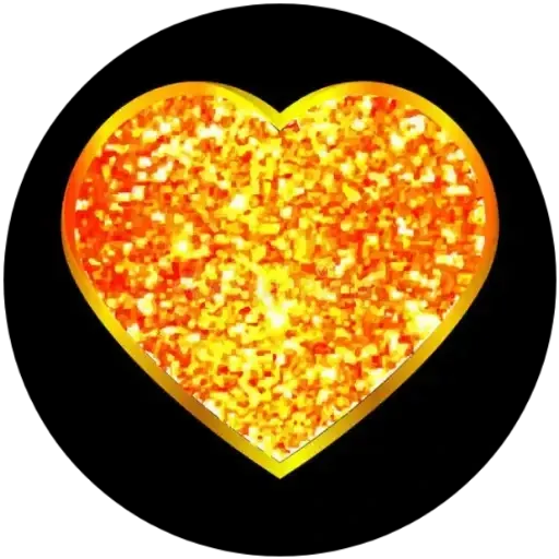 orange hearts - Sticker 20