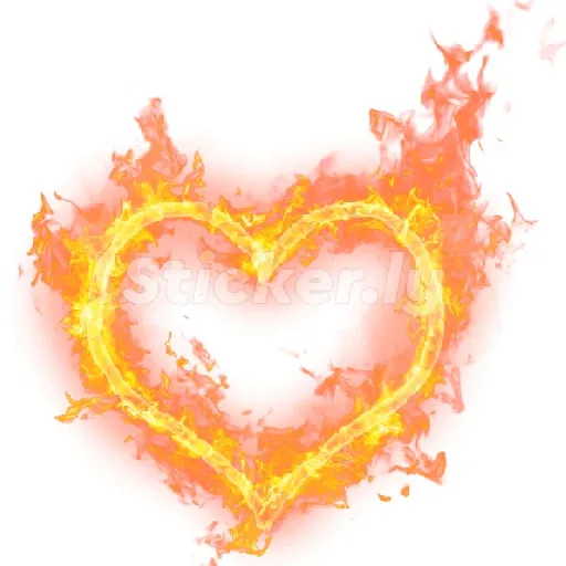 orange hearts - Sticker 10