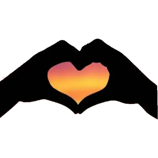 orange hearts - Sticker 17