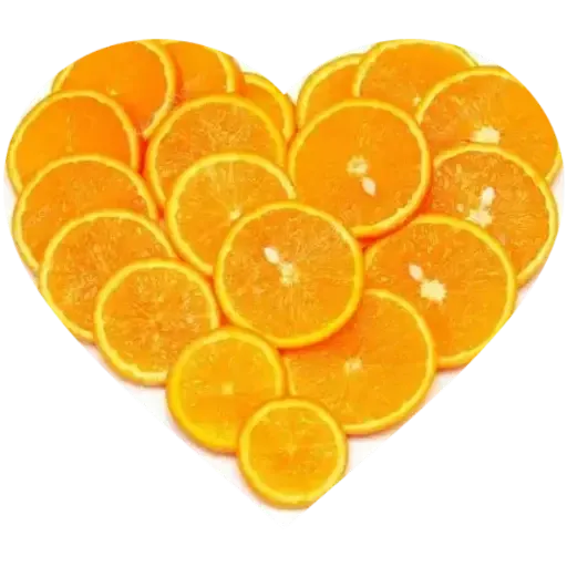 orange hearts - Sticker 26