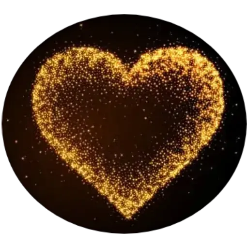 orange hearts - Sticker 19