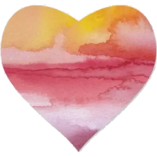 orange hearts - Sticker 23