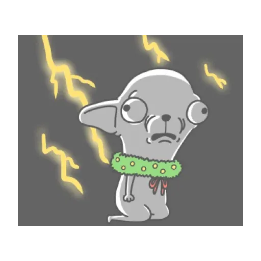 變種吉娃娃搞怪聖誕 吉拿棒好吃! (Christmas) GIF* - Sticker 19