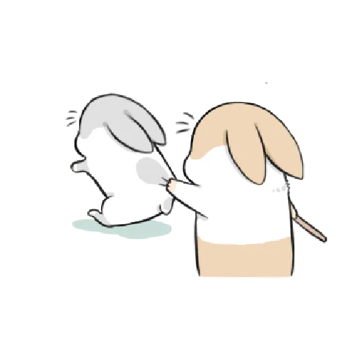 ㄇㄚˊ幾兔9 打人 驚 - Sticker 16