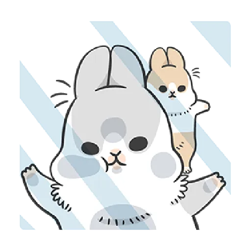 ㄇㄚˊ幾兔9 打人 驚 - Sticker 14