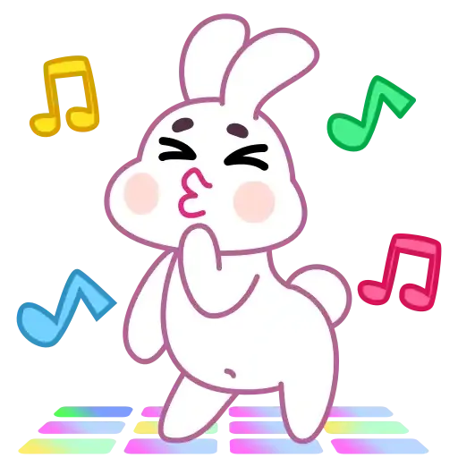 Bunny - Sticker 18