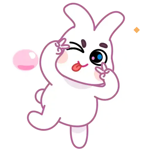 Bunny - Sticker 22