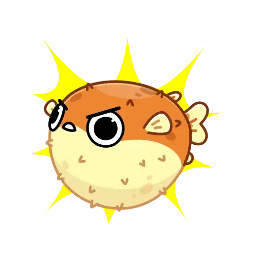 Puffer Fish - Sticker 19