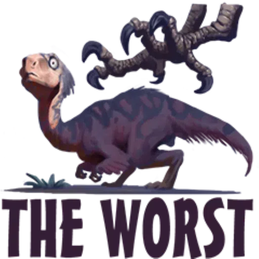 Downer Dinos - Sticker 16