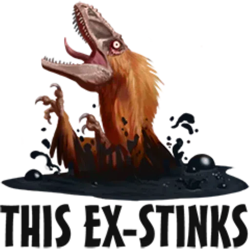 Downer Dinos - Sticker 10