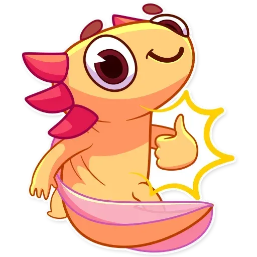Mexican Axolotl - Sticker 26