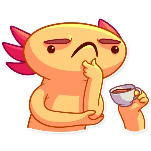 Mexican Axolotl - Sticker 14
