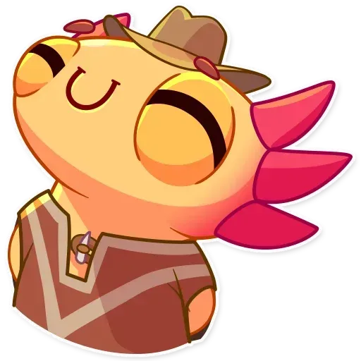 Mexican Axolotl - Sticker 22