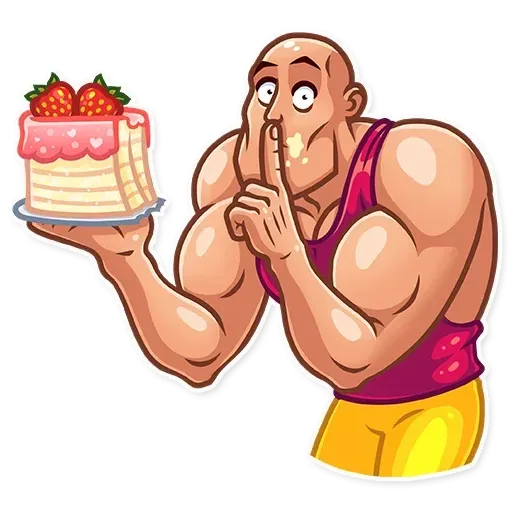 Bodybuilder - Sticker 26