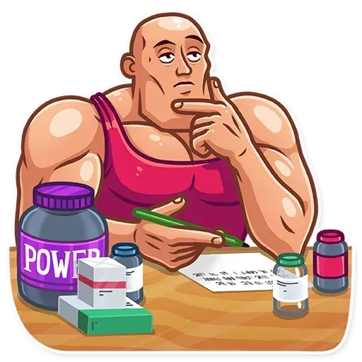 Bodybuilder - Sticker 16