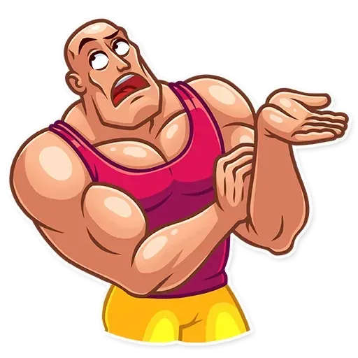 Bodybuilder - Sticker 24