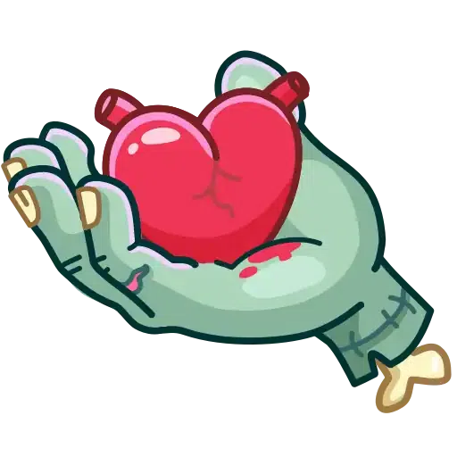 Zombie Hand - Sticker 11
