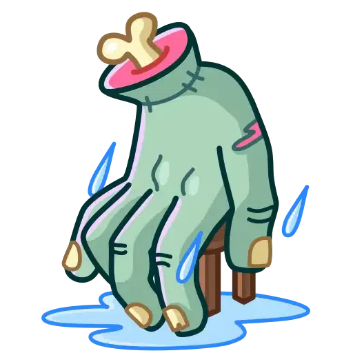 Zombie Hand - Sticker 12