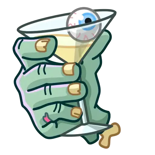 Zombie Hand - Sticker 13