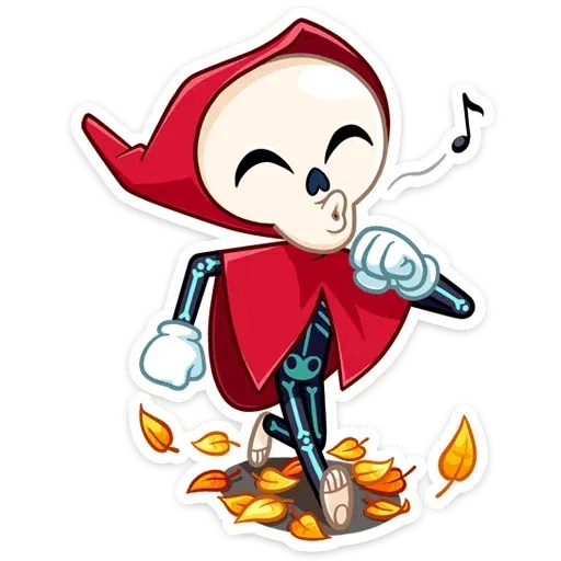 Skeleton - Sticker 15