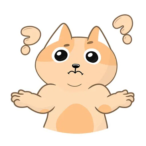 Happy cat and reindeer - Sticker 19