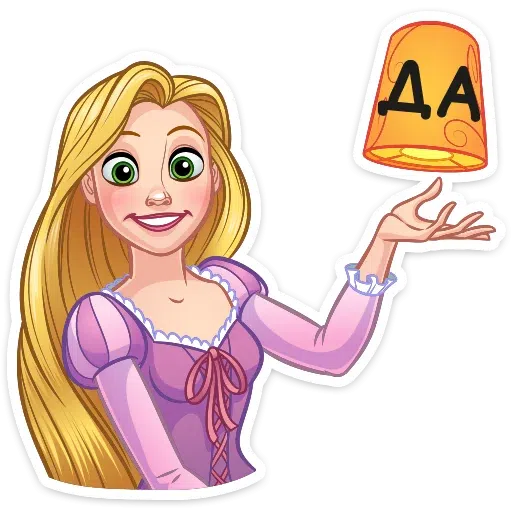 Tangled - Sticker 26