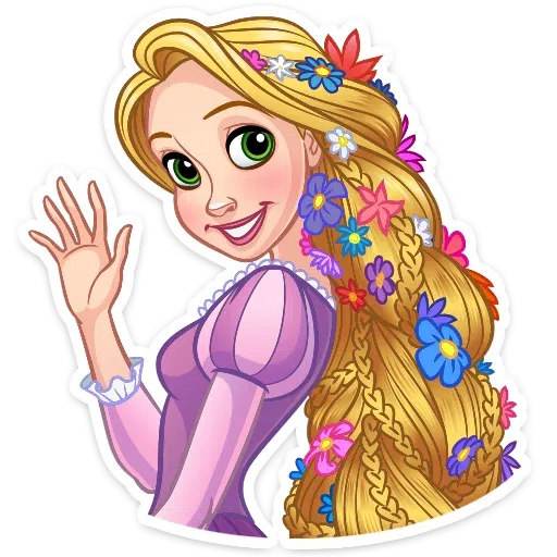 Tangled - Sticker 25