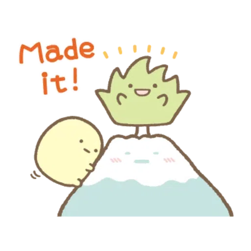 角落生物 英文篇2 - Sticker 11