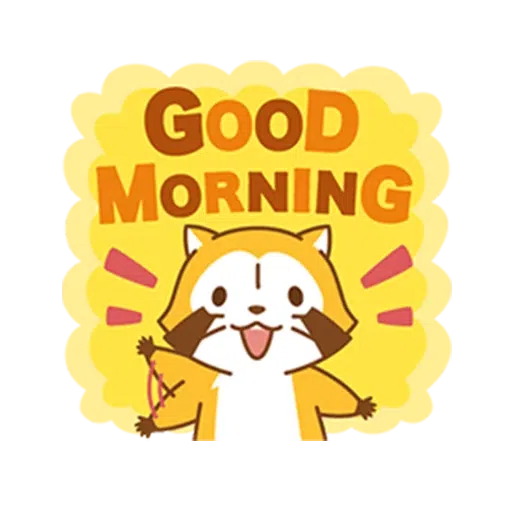 Happy Raccoon Love - Sticker 21