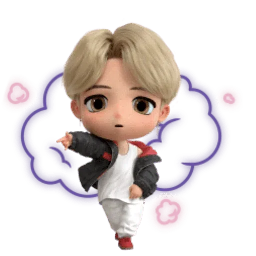 @withBTS TinyTan💜 - Sticker 13
